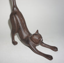 Load image into Gallery viewer, Cast Iron Paper Towel Holder | Cat Toilet Paper Holder