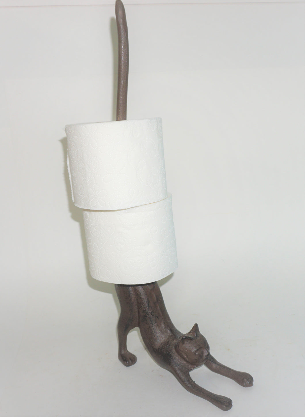Cast Iron Paper Towel Holder | Cat Toilet Paper Holder