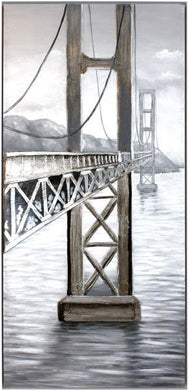 Bridge Painting | 3-Dimensional Art on Canvas | LOCAL PICK UP ONLY