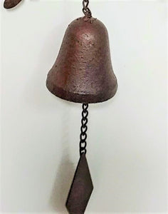 Metal Farm Animals Bell | Wind Chime with Cow, Pig and Rooster | Clearance Sale
