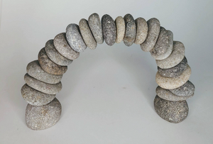 Cairns | Zen Rock Arch | Balancing Natural River Rock Art | Garden Art