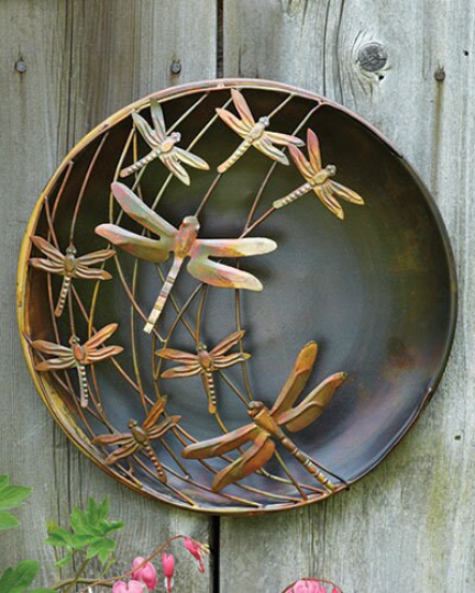 Metal Dragonfly Wall Hanging | Indoor or Outdoor