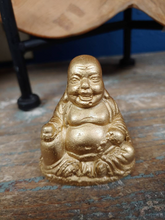 Load image into Gallery viewer, Cement Buddha | 2.5&quot; | Plant Accent for Home or Office