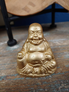 Cement Buddha | 2.5" | Plant Accent for Home or Office