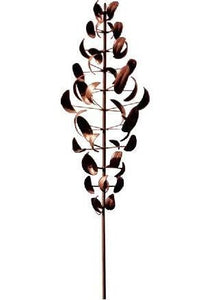 Outdoor Wind Spinners | Tall Copper Kinetic Art Wind Spinner | HH133