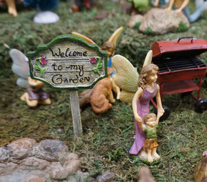 Fairy Garden First Steps | Mom and Son Learning to Walk