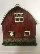 Load image into Gallery viewer, Fairy Garden Miniature Red Barn with working doors MG210