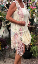 Load image into Gallery viewer, Big Rose Floral Vest | Sleeveless Jacket by Origami | Plus Size 3X