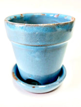 Load image into Gallery viewer, 3&quot; Small Ceramic Planter | Mini Pots with attached saucer