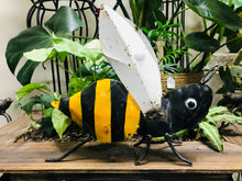 Load image into Gallery viewer, Metal Bumblebee | Honeybee Garden Statue