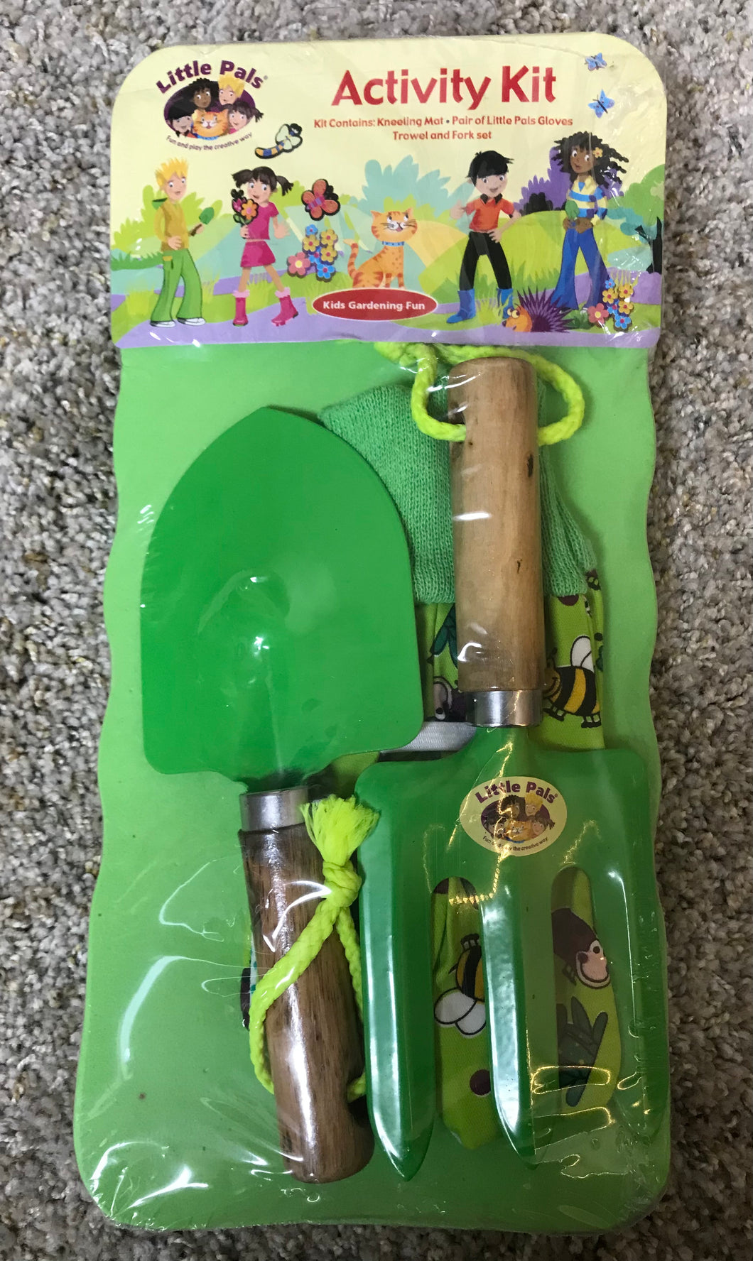 Little Pals Gardening Activity Kit | Kids Gardening Fun | Kneeling Pad Kit