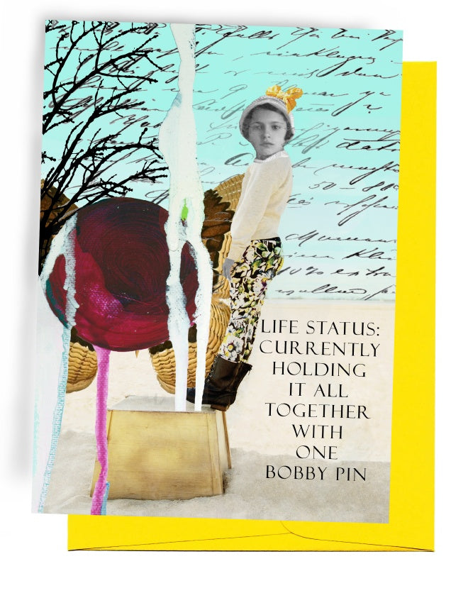 Holding it together with a Bobby Pin