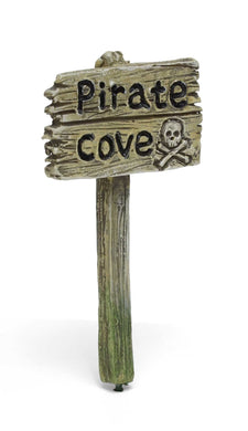 Miniature Pirate Cove Sign with Cross Bones MG289