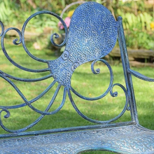 Load image into Gallery viewer, Outdoor Garden Seat | Metal Octopus Bench
