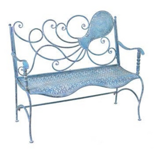 Outdoor Garden Seat | Metal Octopus Bench