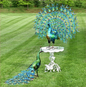Decorative Peacock Statues | LOCAL PICK UP ONLY