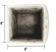 Load image into Gallery viewer, Planter Face Shaped Square flower pot for succulents or favorite house plant