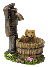 Load image into Gallery viewer, Fairy Garden Puppy Next to Pump Well | MG318